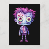 Carte Postale Funny Frankenstein Monster Halloween Fun (Devant)