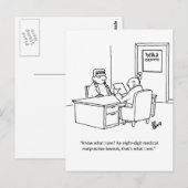 Carte Postale Funny Frankenstein's Lawsuit Humour Postcard (Devant / Derrière)