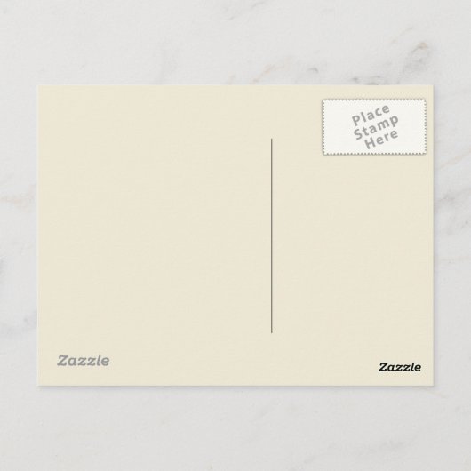 Carte postale Funny Giraffe (Dos)