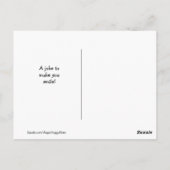 Carte Postale Funny Golden Retriever Fisherman Plaisanterie mème (Dos)