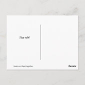 Carte Postale Funny Golden Retriever Quarantine Joke Mème (Dos)