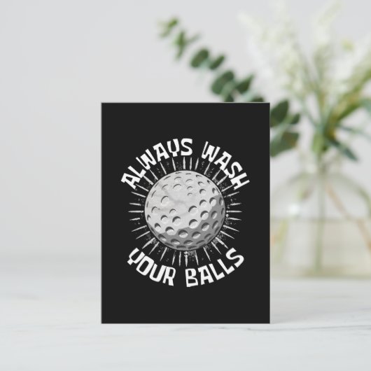 Carte Postale Funny-golf (Debout devant)