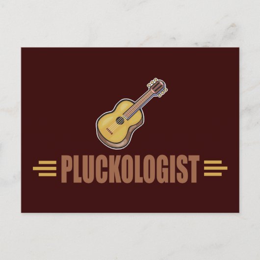 Carte Postale Funny Guitare (Devant)