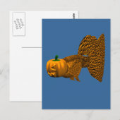 Carte Postale Funny Halloween Guppy (Devant / Derrière)