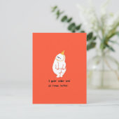 Carte Postale Funny holidays card, funny holiday card humorous  (Debout devant)