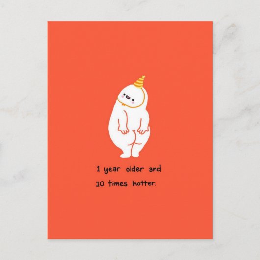 Carte Postale Funny holidays card, funny holiday card humorous  (Devant)