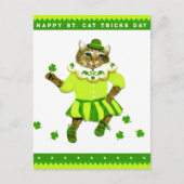 Carte Postale Funny Irish Cat Irlande (Devant)