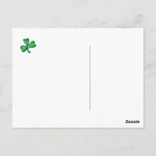 Carte Postale Funny Irish Jig St. Patrick's Day Postcard (Dos)