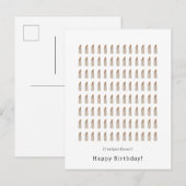 Carte Postale Funny I've Lost Count Happy Birthday Candles Card (Devant / Derrière)