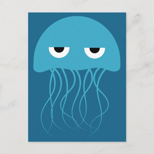 Carte postale Funny Jellyfish (Devant)