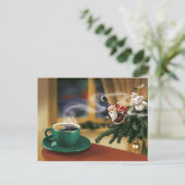 Carte Postale Funny Joyeux Noël (Debout devant)