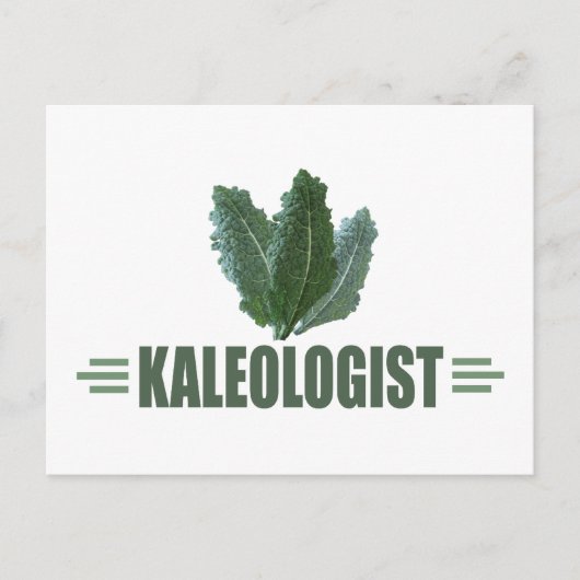 Carte Postale Funny Kale (Devant)