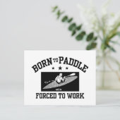 Carte Postale Funny Kayaking (Debout devant)