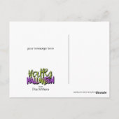 Carte Postale Funny Kidwrapped maman bébé vert ID683 (Dos)