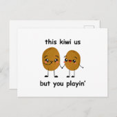 Carte Postale Funny Kiwi (Devant / Derrière)