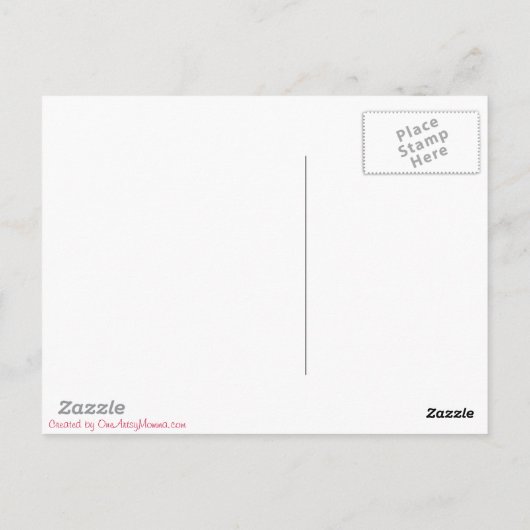 Carte Postale Funny Ladybug Dead Bug Yoga Pose (Dos)