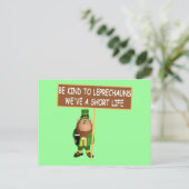 Carte Postale Funny Leprechaun (Debout devant)