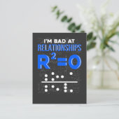 Carte Postale Funny Math Relation Pun Math Enseignant (Debout devant)