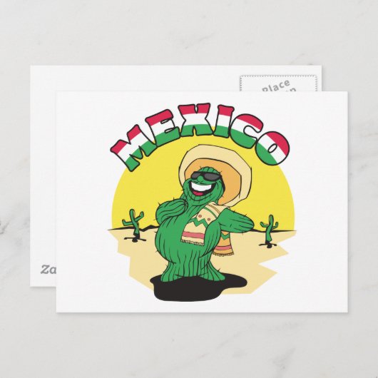 Carte Postale Funny Mexique (Devant / Derrière)