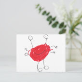 Carte Postale Funny Monster (Debout devant)