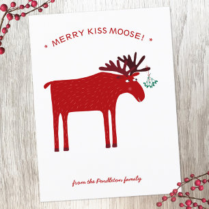 Carte postale Funny Moose Holiday