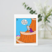 Carte Postale Funny Moses Ten Commandments Postcard (Debout devant)