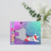 Carte postale Funny Muletide Christmas (Debout devant)