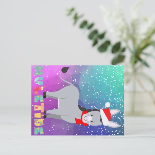 Carte postale Funny Muletide Christmas (Debout devant)
