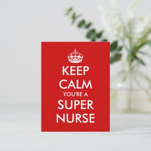 Carte Postale Funny nurses week nursing day (Debout devant)