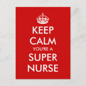 Carte Postale Funny nurses week nursing day (Devant)