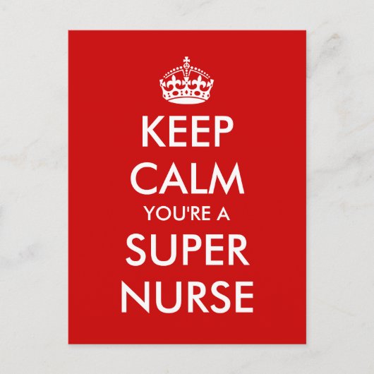 Carte Postale Funny nurses week nursing day (Devant)