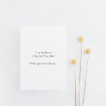 Carte Postale Funny Pardon I Called You Old Birthday humor Card<br><div class="desc">Carte (10, 8 cm x 14, 2 cm) - I'm So Pardon I Called You Old! I Thought You Knew... </div>