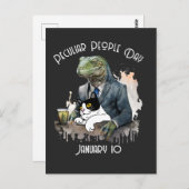 Carte Postale Funny Peculia People Day (Devant / Derrière)