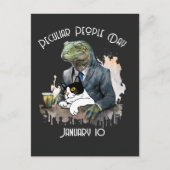 Carte Postale Funny Peculia People Day (Devant)