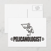 Carte Postale Funny Pelican (Devant / Derrière)