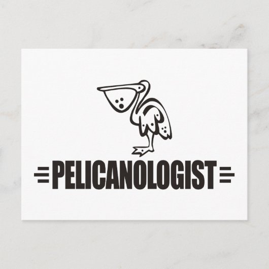 Carte Postale Funny Pelican (Devant)