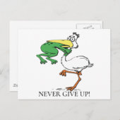 Carte Postale Funny Pelican (Devant / Derrière)