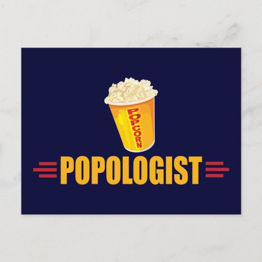 Carte Postale Funny Popcorn (Devant)