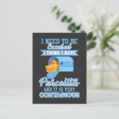 Carte Postale Funny Postal Worker Mailman Mail Carrier Parcelle (Debout devant)