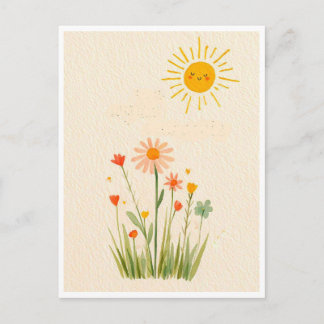 Carte Postale Funny postcard. Summer day