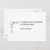 Carte Postale Funny Pun (Devant / Derrière)