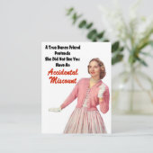 Carte Postale Funny Retro Bunco Vintage (Debout devant)