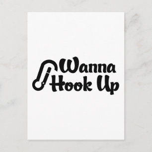 Carte Postale Funny Rock Escalade Wanna Hook Up