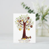 Carte Postale Funny Rotten Apple Family Tree (Debout devant)