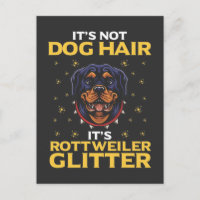 Funny Rottweiler Humour de cheveux de chien