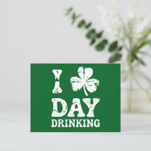 Carte Postale Funny Saint Patricks Day Party St Pats Drôle Drôle