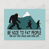 Carte Postale Funny Sasquatch (Devant)
