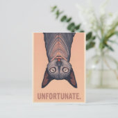 Carte Postale Funny Sphynx Cat Unfortunate Meme Art - Sarcastic (Debout devant)
