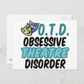 Carte Postale Funny Theatre (Devant / Derrière)