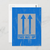 Carte Postale Funny this way (Devant / Derrière)